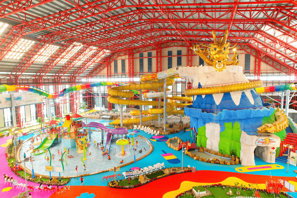 Công viên nước Mikazuki là công viên nước nóng trong nhà đầu tiên tại Việt Nam (Nguồn: Công viên nước Mikazuki Water Park 365)